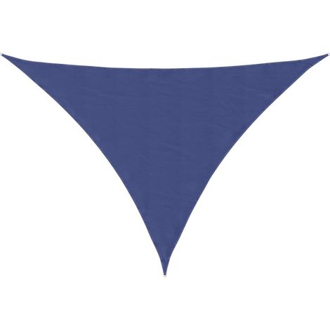 Maison Exclusive - Sonnensegel Oxford-Gewebe Dreieckig 3x4x4 m Bl