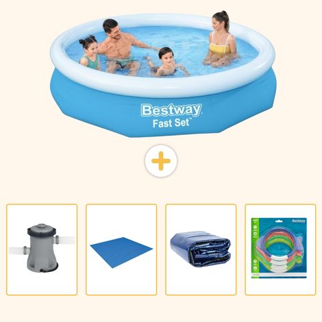 Bestway Bestway Fast Set Ronde - 305x66 cm - 5-pièces S220 (1/5)