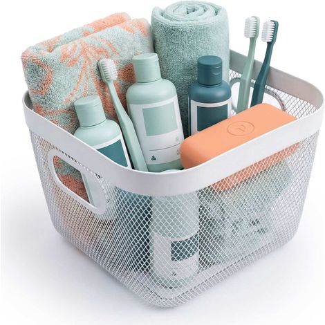 Metal Mesh Storage Basket - Multipurpose Organizer (1/5)