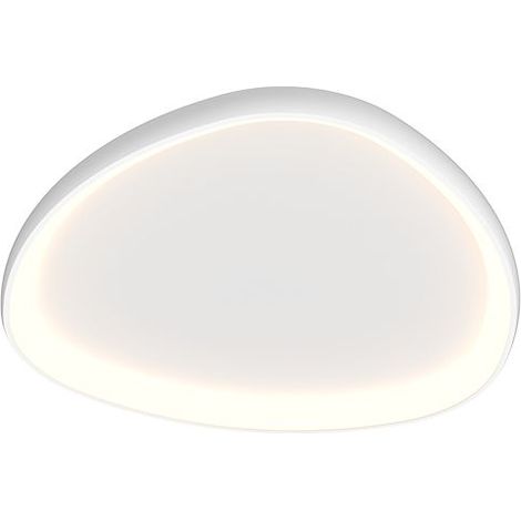 Plafonnier LED 32W Variable Blanc Mat Zambelis - Blanc chaud - 3000K