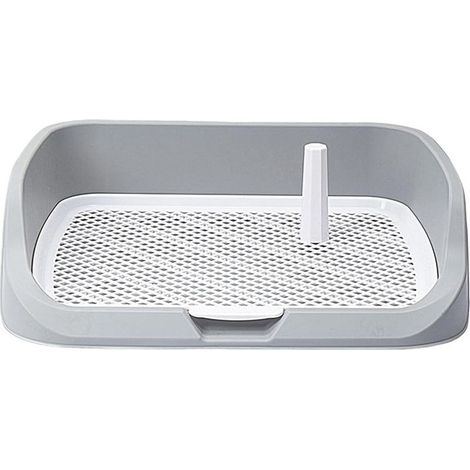Toilettes de dressage pour chien, clture de pot pour chien, bac à litière pour chiot, support de tapis pour chiot avec poteau amovible pour chiens et chats (1/4)
