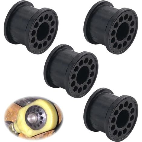 Kit de 4 joints de levier de vitesse pour Ford Fiesta Focus 4S6P7412AA (4S6P-7412-AA), joint de levier de vitesse manuel, kit de réparation en caoutchouc, accessoires Ford Fiesta, câble portable compa (1/5)