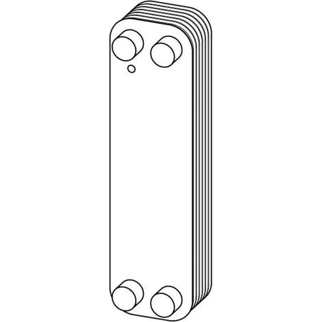 Uponor Combi Port Gen Scambiatore di calore DW GVH 228H-40 VA, 1116194