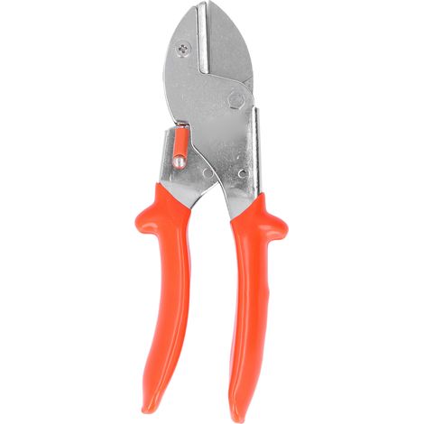 Sécateur portable de taille moyenne en forme de tête de poisson, avec ressort intégré, pour un jardinage sans effort