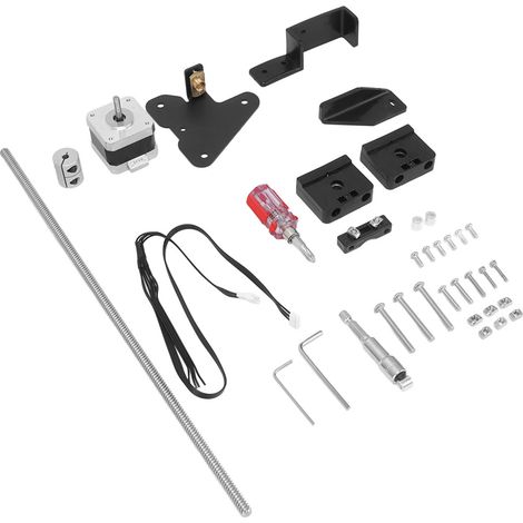 Kit de mise à niveau à double vis-mère pour axe Z pour imprimante 3D Ender 3/3S, accessoires et outils électriques. (1/5)