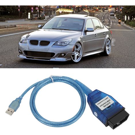 Le câble de diagnostic INPA K+DCAN OBD2 FT232RL avec interrupteur est compatible avec les câbles de diagnostic automobile BMW. (1/5)