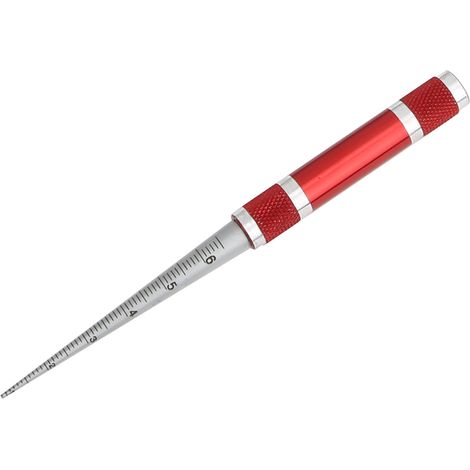 Kegellochlehre, hochpräzises Handmesswerkzeug aus Edelstahl, 1-6,5/3-15/15-30/30-45 mm, 1-6,5 mm (1/5)