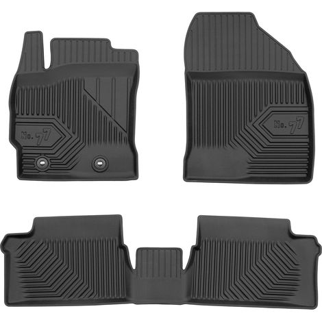 Tapis de Sol de Voiture pour Toyota Auris II 2012-2018 TPE Imperméable 3Pcs (1/5)