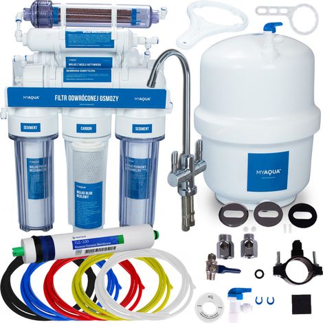 Filtre à eau RO7 ioniseur osmose inverse 100GP (1/5)