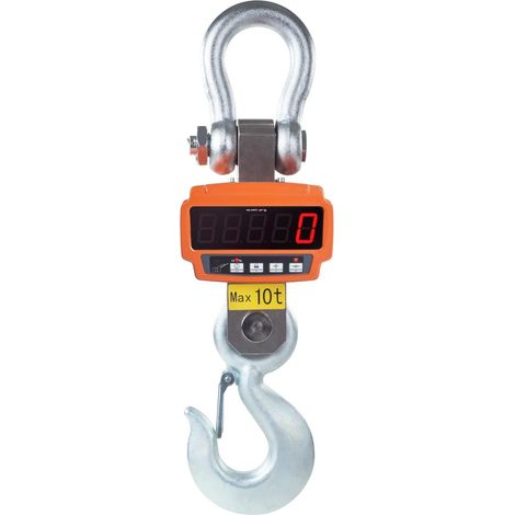 Pesadora de gancho industrial profesional 10t/2kg - con mando a distancia 3414112 (1/5)
