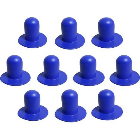 10 Pièces Bouchon Piscine,Bleu Bouchon de Piscine,Bouchon de Trou Crépine Pompe Filtre,Piscine Hors Sol Caoutchouc Hors Vidange Accessoire pour Compatible avec Intex et Bestway Spa Piscines (1/5)