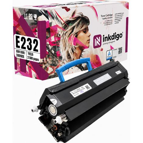 Inkdigo Toner 24016SE kompatibel mit Lexmark E230, E240, E332TN, E230N, E342, TÜV-zertifiziert (1/5)