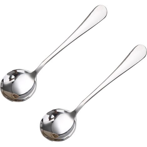 Cuillère de table en acier inoxydable, vaisselle d'hôtel (1/5)