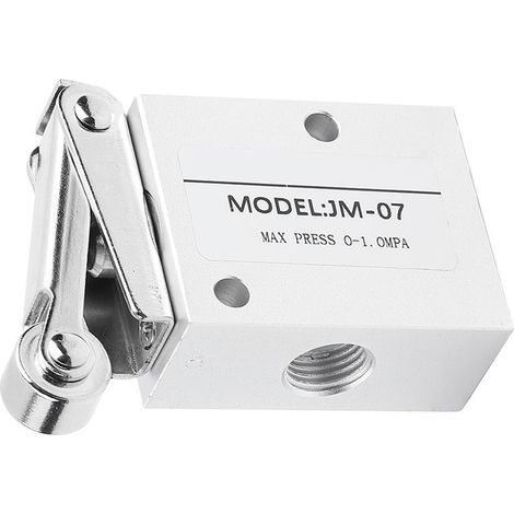 Durable, high-quality metal roller pneumatic valve, mechanical for easy installation, 10 x 4 cm, replacement for broken valve type (1/5)