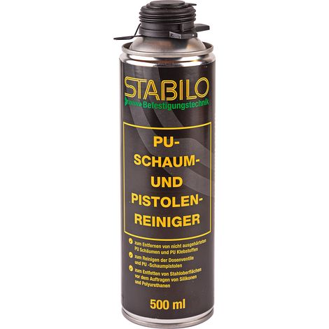 Stabilo Pistolenreiniger 500ml Schaumreiniger PU Reiniger Reinigungsmittel Entfetter (1/5)