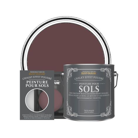 Peinture pour Sols Chalky - Mûre (1/2)