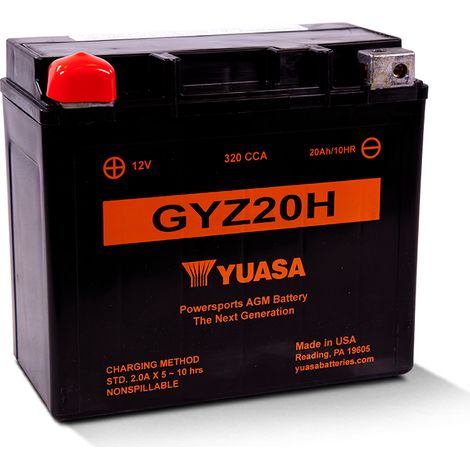 Batteria Yuasa GYZ20H 12V 20 Ah