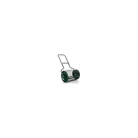 COSTWAY Spandiconcime a Rullo, Rullo da Giardino con Impugnatura Pratica Chiusure Laterali e Rete in Metallo per Concimazione e Semina, Spandiconcime per Prato e Giardino (41 x 60 cm Verde) (1/5)