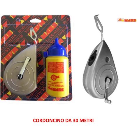 TRACCIATORE 30 METRI IN ALLUMINIO CON POLVERE BLU
