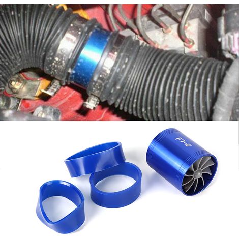 Luftansaugung Turbo Kompressor Doppellüfter Kraftstoffsparend F1‑Z Auto Modifikationszubehör (1/5)