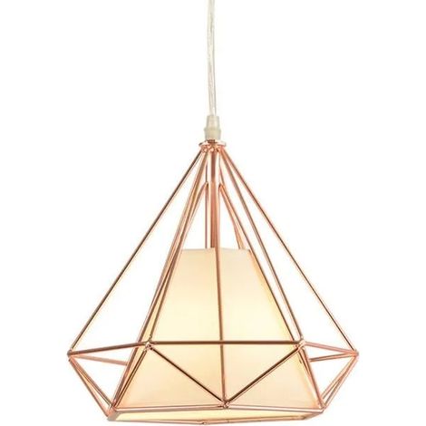 Suspension Luminaire Industrielle en Fer Forge Lustre Plafonnier Style Nordique pour Salon Chambre Cuisine (1/4)
