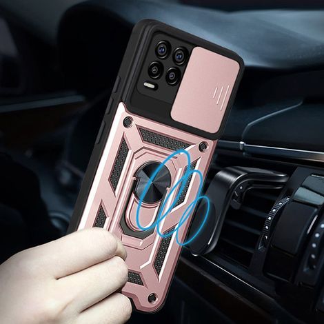 Realme 8 / 8 Pro Schutzhülle, CamShield Slide, Roségold (1/4)