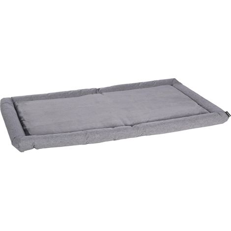 Panier Chien - Coussin Chien et Chat - Coussin Gris - Housse Amovible et Lavable - 116x69x5,5cm