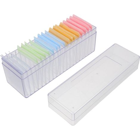 Boîte à Bijoux Acrylique Étanche pour Femmes, Organiseur de Boucles D'oreilles et Colliers, Léger et Pratique pour Voyage, Design Simple et Élégant (1/5)