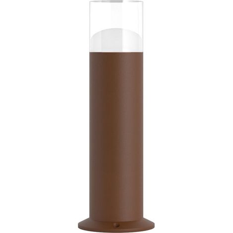 Projecteur Led Extérieur Tura 12W 4000K, Finition Corten Texturée - Spot Cylindrique Ip65 Ik06 Pour Jardins - Beneito & Faure (1/4)
