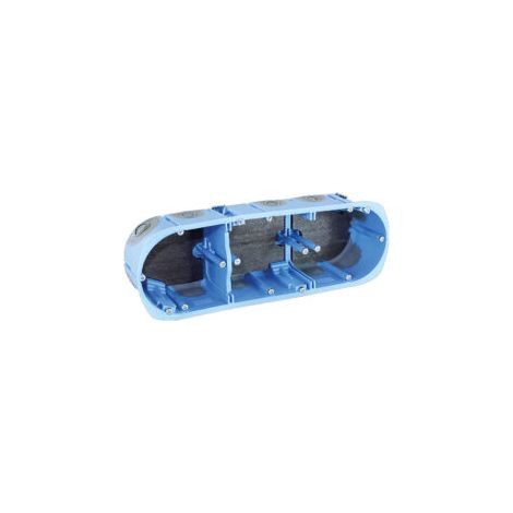 Boite d'encastrement coupe-feu - 3 postes - Ø67 mm - Air'Métic - 52032 - Eur'ohm (1/2)