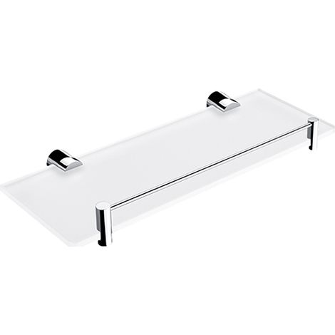 Nimco Bormo étagère de salle de bain verre mat, 30 cm BR 11091BX-30-26
