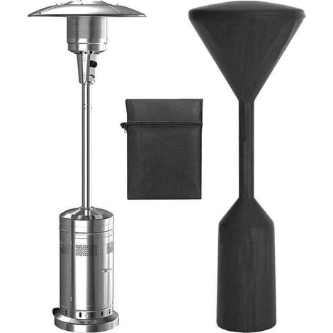 Chauffage Terrasse Gaz Housse,Résistant à l'eau Housse Parasol Chauffant,pour Protection Chauffe tTerrasse Gaz,Noir,241x86x47 cm (Noir).. (1/4)