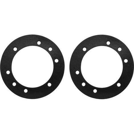 2-Zoll-360°-Kugelgelenk-Spa-Massagedüse mit Rücklauf- und Absauganschlüssen, weißer Kunststoff, inklusive Dichtungen, Abdeckplatte und Schrauben. (1/5)