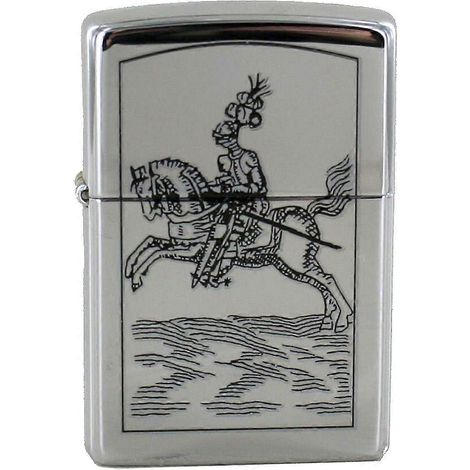 Briquet Zippo Modèle 250 KING ARTHUR-DESIGN 2( ) (1/3)