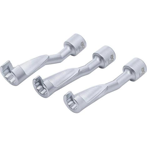 Jeu de Clés à Pipe à Tuyauter 12,5 mm - 14/17/19 mm - Acier Résistant - Précision et Confort d Utilisation - D-Work