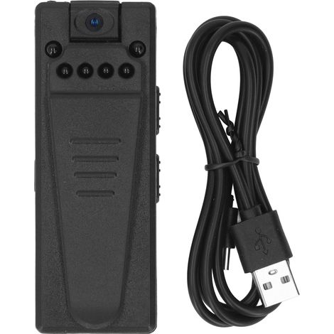 Caméra Clip Arrière 1080P HD, 500mAh, 40MP, Rotatable à 90°, USB, pour Vélo/Casque (1/5)