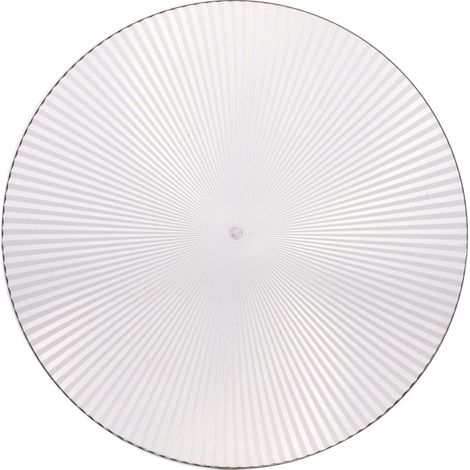 Assiette en Plastique Transparent Family - 26cm