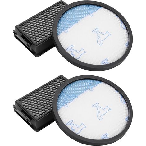 Lot de 4 filtres Hepa pour aspirateur Rowenta Compact Power XXL - Compatible avec RO4811EA, RO4823EA, RO4825EA, RO4826EA, RO4853EA, RO4855EA, RO4859EA, RO4871EA, RO4881EA (1/5)