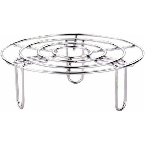 Support rond en acier inoxydable 16/20/24 cm, panier à vapeur robuste pour cuiseur vapeur instantané/accessoires de pression