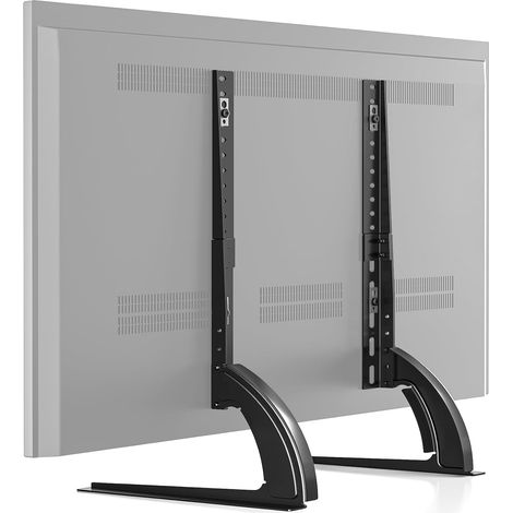 Support TV Pieds Place sur Meuble Télé Elévateur Hauteur Adjustable pour LCD LED OLED ALED Ecran 20 à 65 Pouces VESA jusqu'à 800 x 500 mm (1/5)