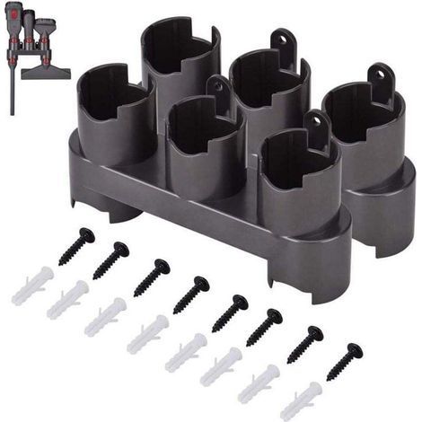 Soporte de accesorios para Dyson V7 V8 V10 V11, soporte de pared para accesorios de repuesto, 2 uds. (1/4)