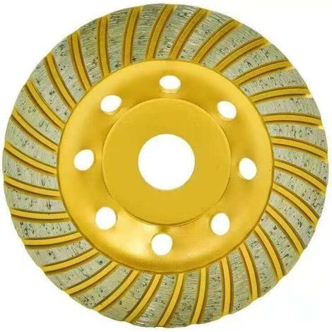 Disque Meule Diamant 180 à Poncer Béton Granit Pierre. Meule poncage surfacege Meuleuse 180 Professionnelle (1/3)
