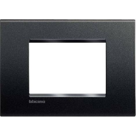 Lna4803Ar Plaque Quadra 3 Modules Anthracite Livinglight (1/2)