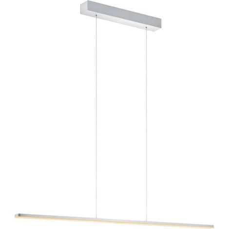 [GEBRAUCHT] B-Ware quitani Pendelleuchte Hängelampe LED Aluminium Grau dimmbar Margita 118 cm CCT (1/2)