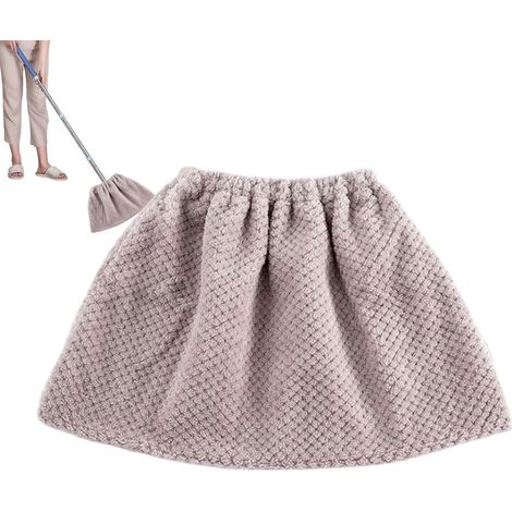 Housse de Balai Tampons Rechange lavables absorbants antitoiles d'araignée Housse Multifonction Balai Retrait poils animaux et taches, poussière et toiles pour vitres, sols, chambre (1/5)