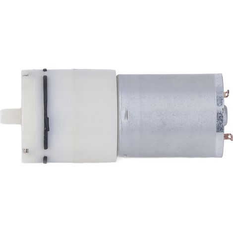Micro-pompe à air électrique pneumatique à membrane, à vide, à transmission mécanique, 1 port, 370, blanche, 24 V CC (1/5)