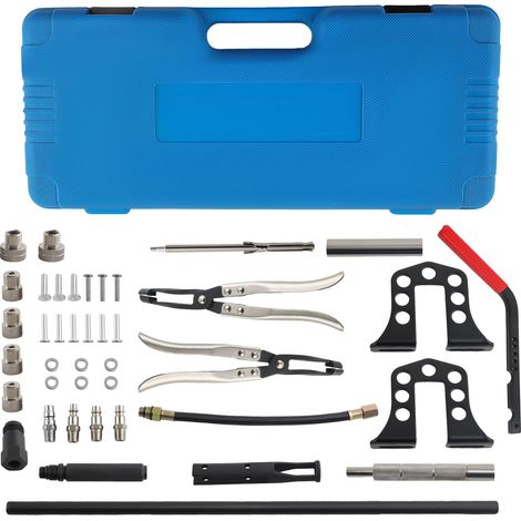 Compressed Air Valve Spring Compressor Assembly Valve Stem Gasket Tool Kit Set (1/5)