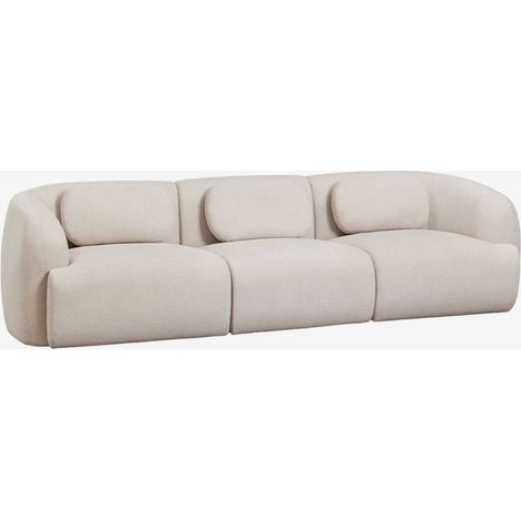 Canapé modulaire 3 pièces en chenille Coquette SKLUM (1/5)
