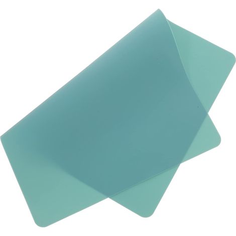 Feuille de Silicone Résistante la Chaleur 30x22 Cm Vert Foncé, Matériau de Joint en Caoutchouc Silicone Non Adhérent, Tapis de Cuisson Polyvalent pour Pâtisserie, Écriture'-'- (1/5)