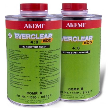 Everclear 505 liquide - Colle PU - Akemi - 1,9 kg